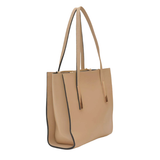 CANVA Beige Tote Bag for Women
